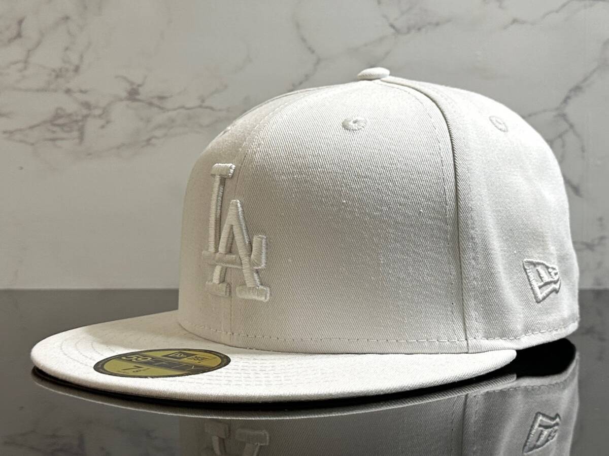 【未使用品】276KC 訳あり★NEW ERA 59FIFTY×MLB ロサンゼルス ドジャース Los Angeles Dodgers キャップ 大谷翔平《SIZE 7・55.8㎝》_画像1