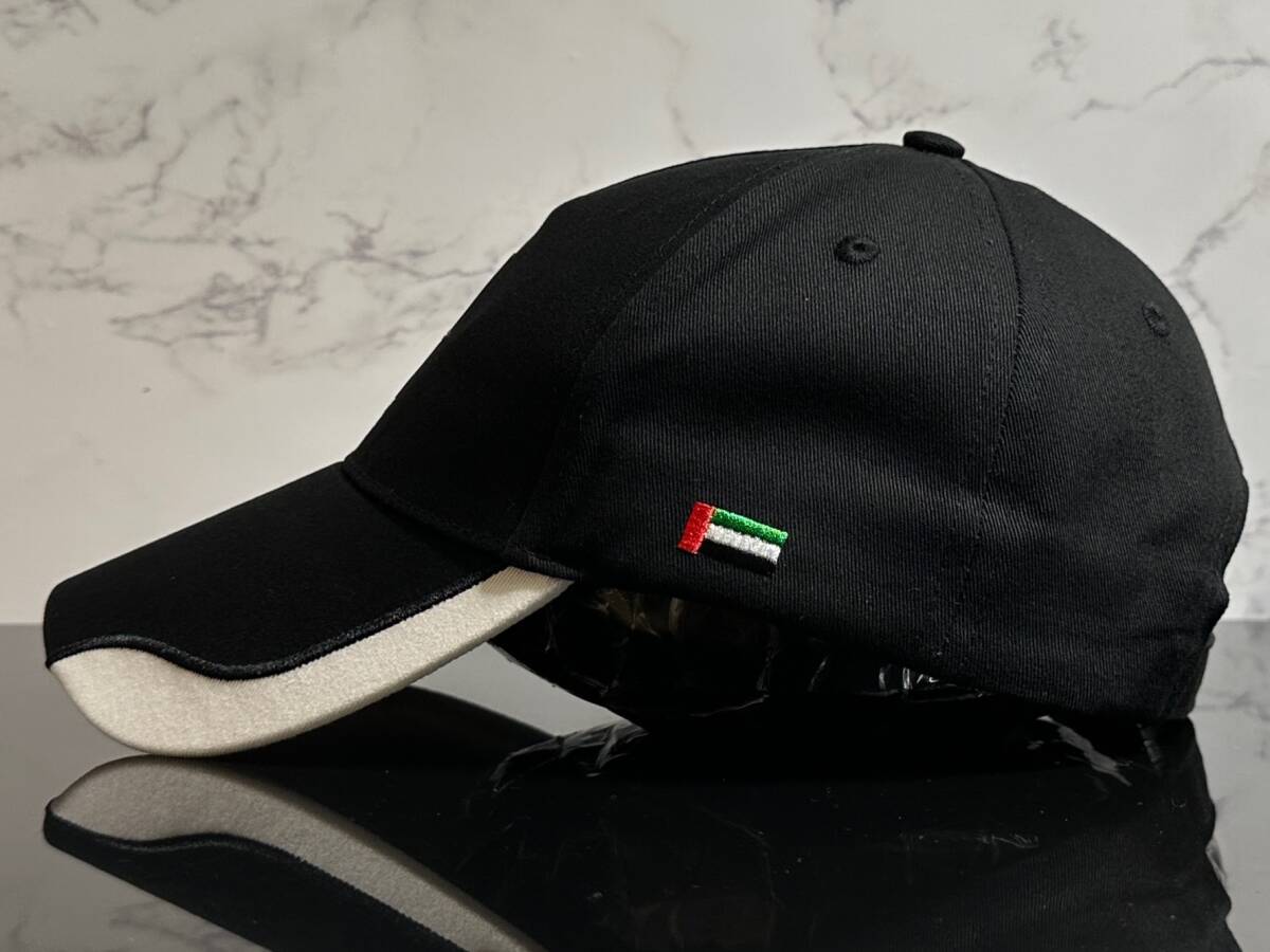 【未使用品】224KE★Ferrari WORLD Abu Dhabiフェラーリ ワールド アブダビ キャップ 帽子CAP 上品で高級感のあるデザイン《FREEサイズ》_画像4