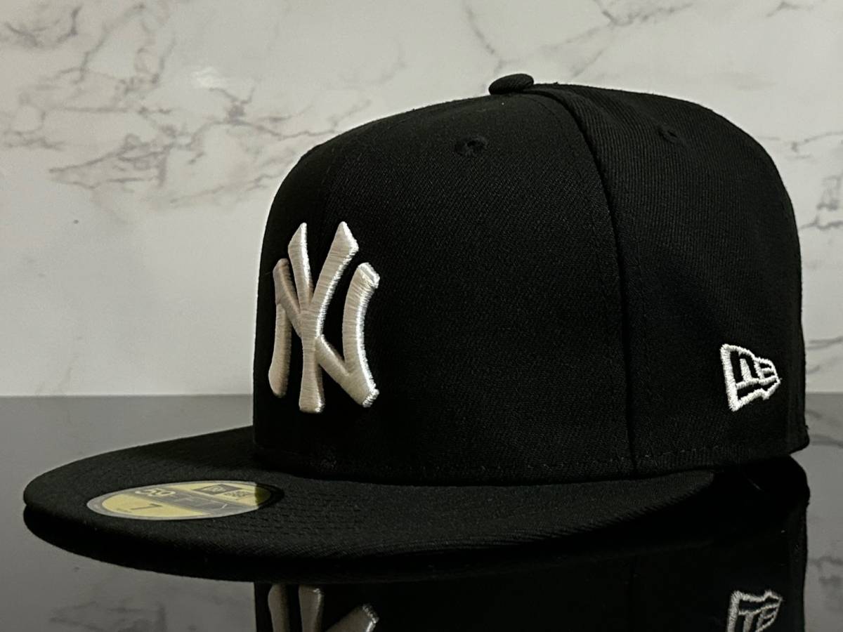 【未使用品】28B 訳あり★NEW ERA 59FIFTY×MLB ニューヨーク New York Yankeesヤンキース コラボ キャップ 帽子《SIZE 7 3/8・58.7㎝》_画像1