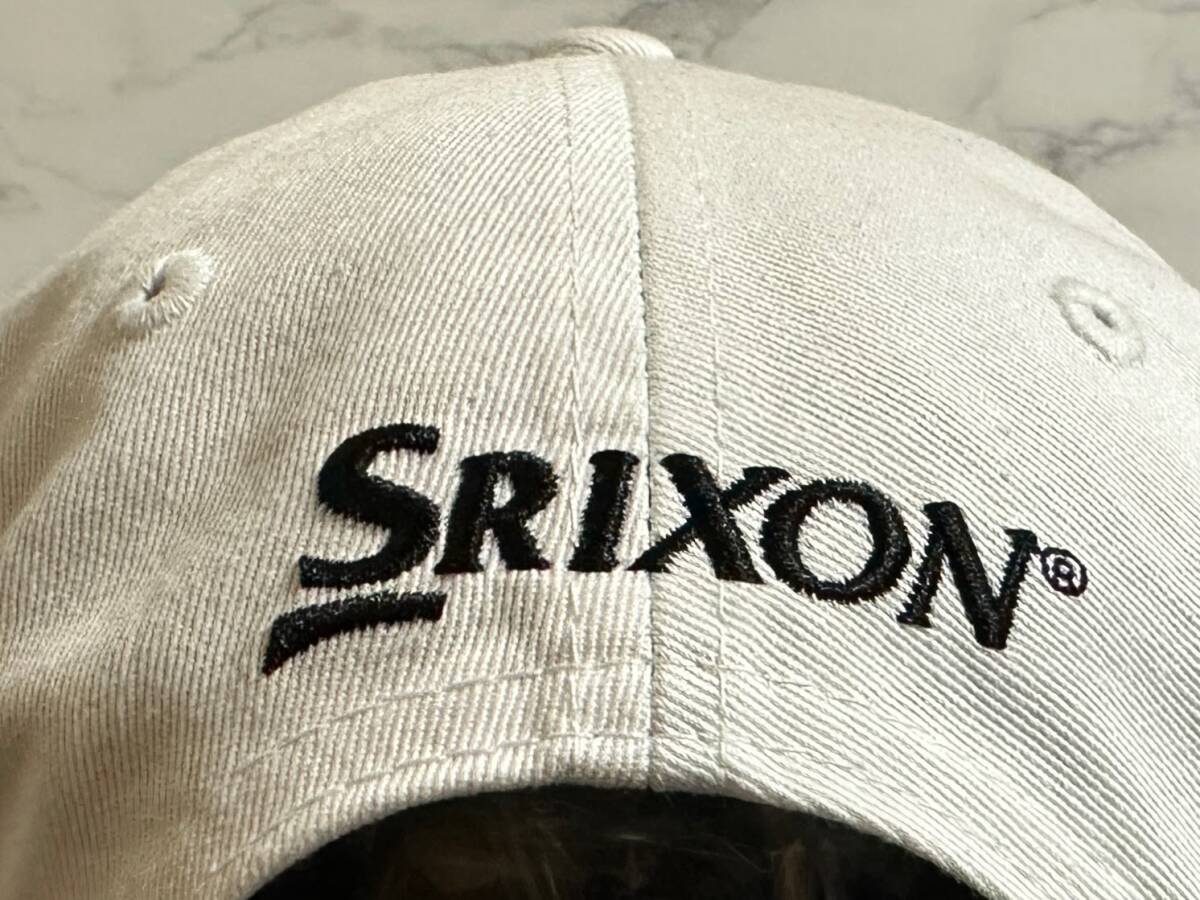 【未使用品】348KC★SRIXON スリクソン ゴルフキャップ 帽子CAP 上品で高級感のあるホワイトにZーSTARシリーズロゴ《FREEサイズ》松山英樹_画像8