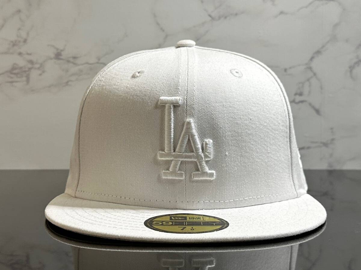 [ unused goods ]276KC with translation *NEW ERA 59FIFTY×MLB Los Angeles doja-sLos Angeles Dodgers cap large . sho flat {SIZE 7 1/4*57.7.}