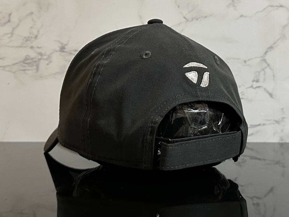 【未使用品】67E 上品★Taylor Made テーラーメイド ゴルフキャップ 帽子 CAP 上品で高級感のあるグレーにホワイト刺繍ロゴ《FREEサイズ》_画像7