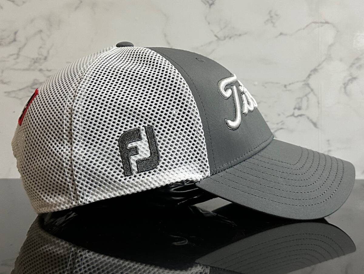 【未使用品】65C★Titleist タイトリスト ゴルフ メッシュ キャップ 帽子 高級感のあるデザインにシリーズロゴとFJロゴ♪《FREEサイズ》_画像5