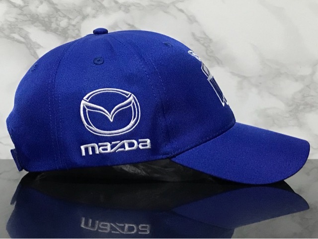 【未使用品】233D★MAZDA マツダ×AFL NORTH MELBOURNE FOOTBALL CLUB×POWERSHOP トリプル コラボ キャップ 帽子 CAP《FREEサイズ》の画像3