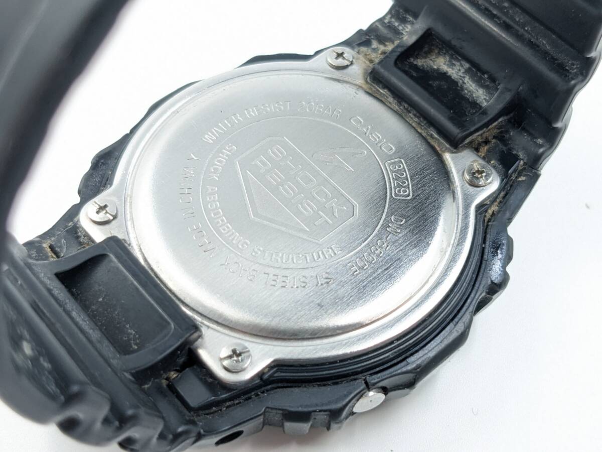 1000円～【可動品】CASIO G-SHOCK DW-5600E 3229 カシオ ジーショック 腕時計☆ブラック デジタル腕時計 コレクション ウォッチの画像6