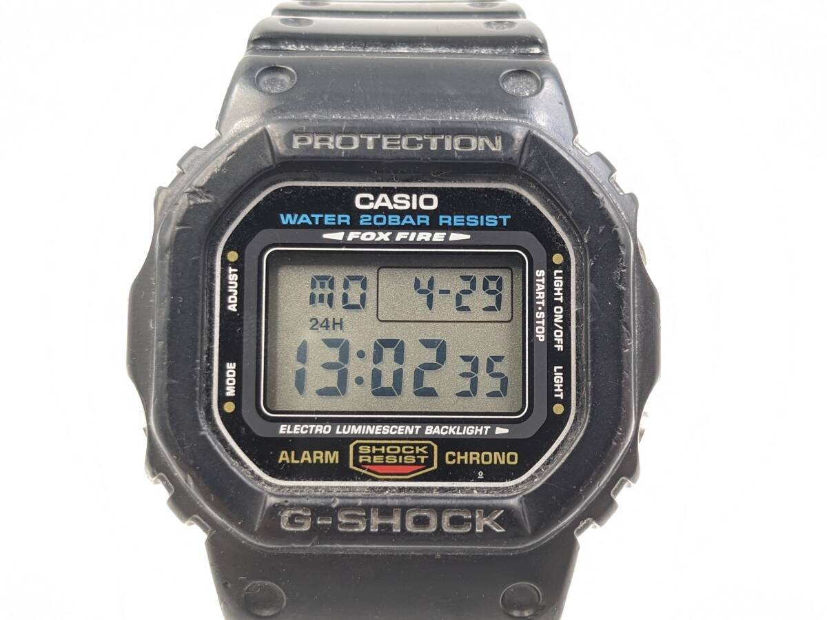 1000円～【可動品】CASIO G-SHOCK DW-5600E 3229 カシオ ジーショック 腕時計☆ブラック デジタル腕時計 コレクション ウォッチの画像1