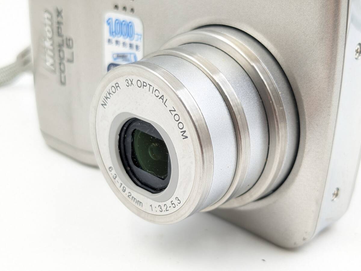 1000円～【動作確認済】Nikon COOLPIX L6 ニコン クールピクス コンパクト デジタルカメラ デジカメ _画像6