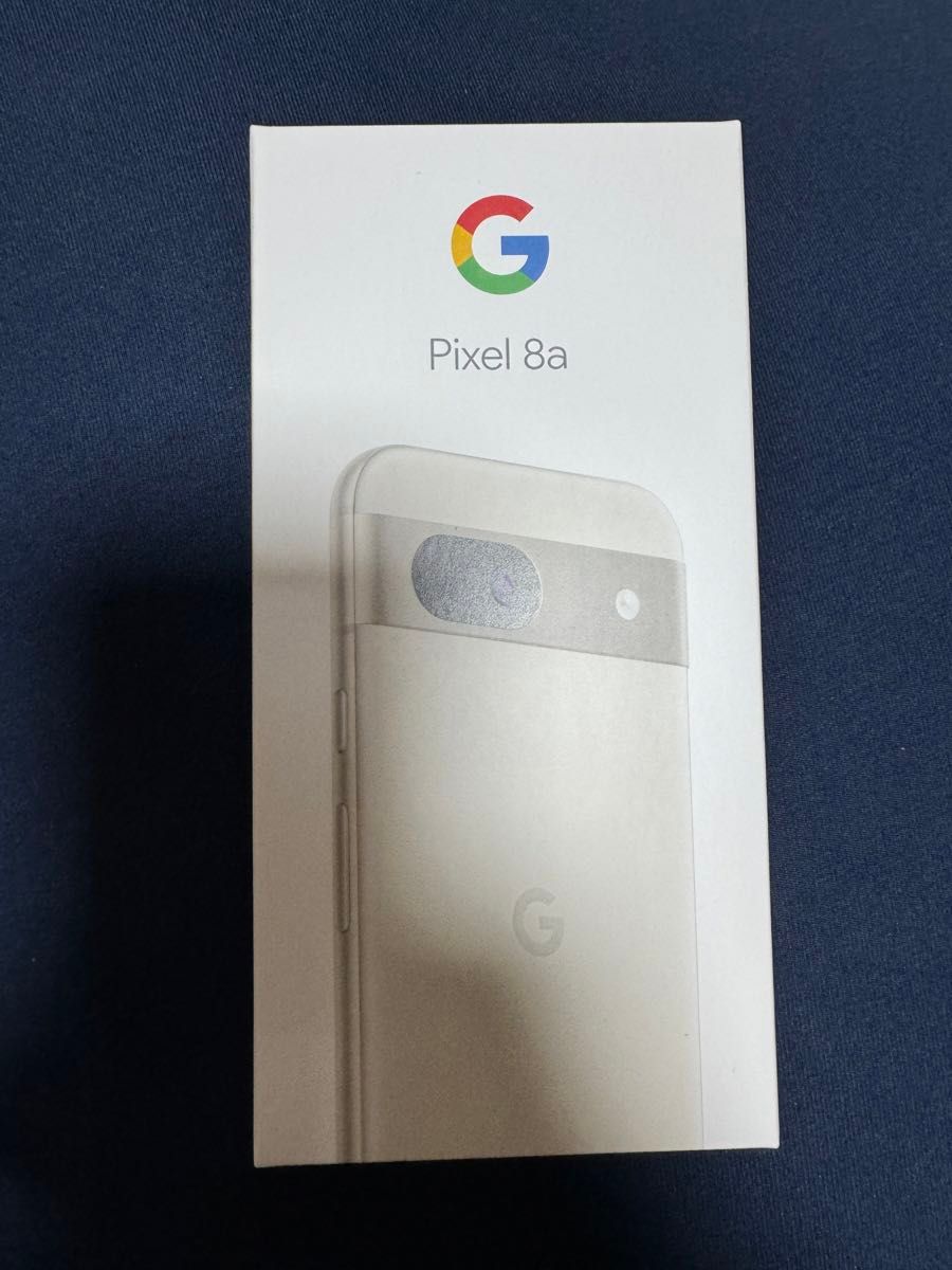 【新品未使用】Google Pixel 8a Porcelain white 白 simフリー　