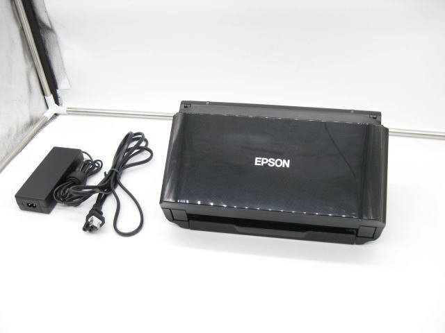 ◇EPSON/エプソン◇A4シートフィードスキャナー◇DS-510◇両面対応◇スキャン枚数 45478枚◇ACアダプター付◇本体のみ◇現状渡し◇T0457_画像1