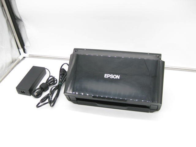 ◇EPSON/エプソン◇A4シートフィードスキャナー◇DS-510◇両面対応◇スキャン枚数 78658枚◇ACアダプター付◇本体のみ◇現状渡し◇T0456_画像1