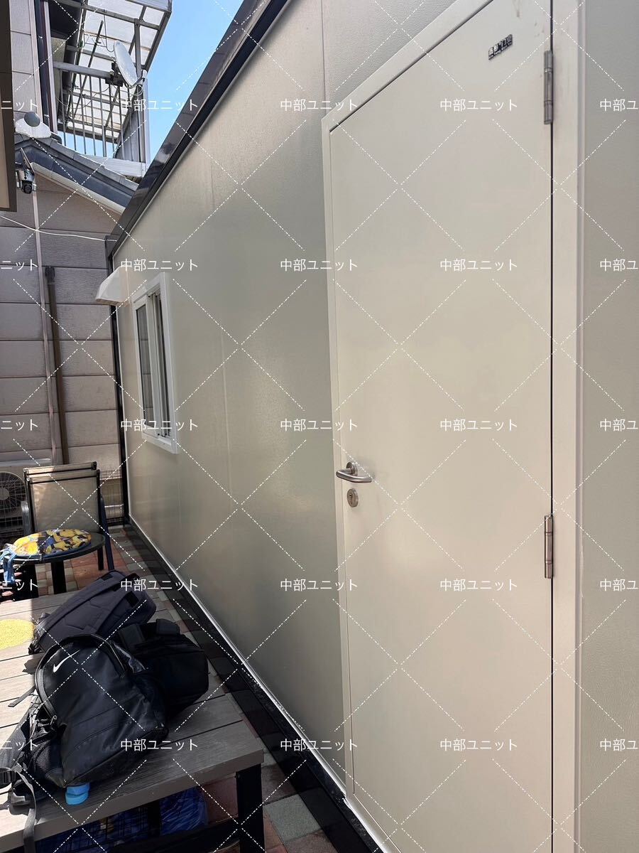 愛知発】スーパーハウス コンテナ 物置 ユニットハウス 5.3坪 愛知発】スーパーハウス コンテナ 物置 ユニットハウス 5.3坪