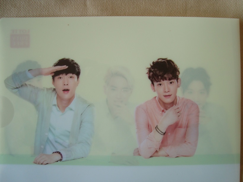  clear file Korea group EXOeko Lotte Duty free not for sale 