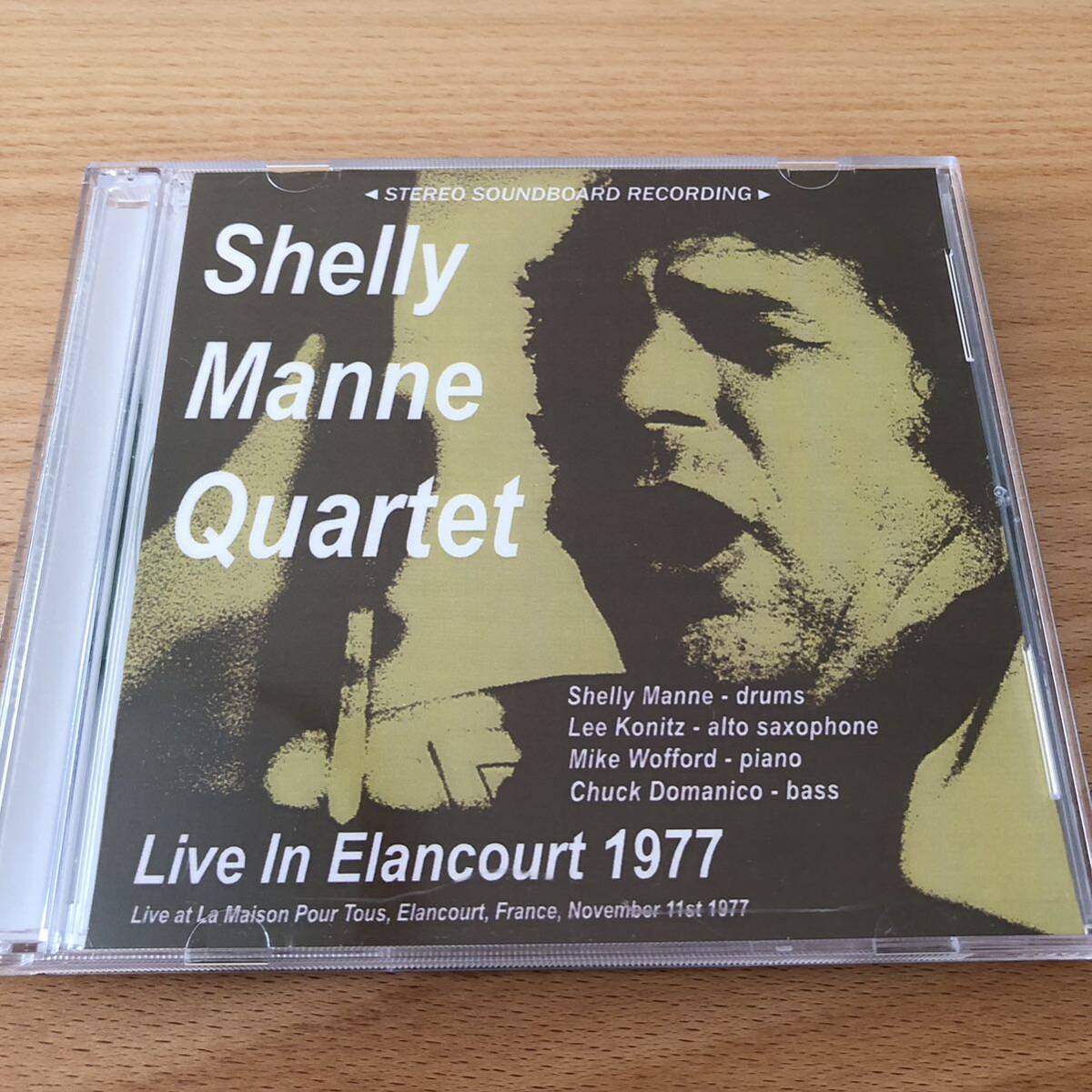 【2CD】シェリー・マン・カルテット／LIVE IN ELANCOURT 1977_画像1