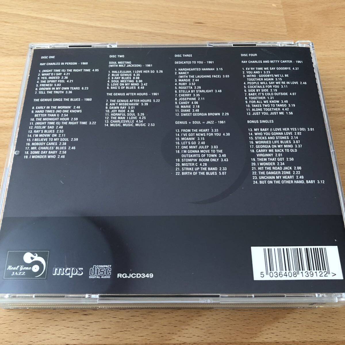 【4CD-BOX】レイ・チャールズ VOL.2／SEVEN CLASSIC ALBUMS PLUS BONUS SINGLES_画像2
