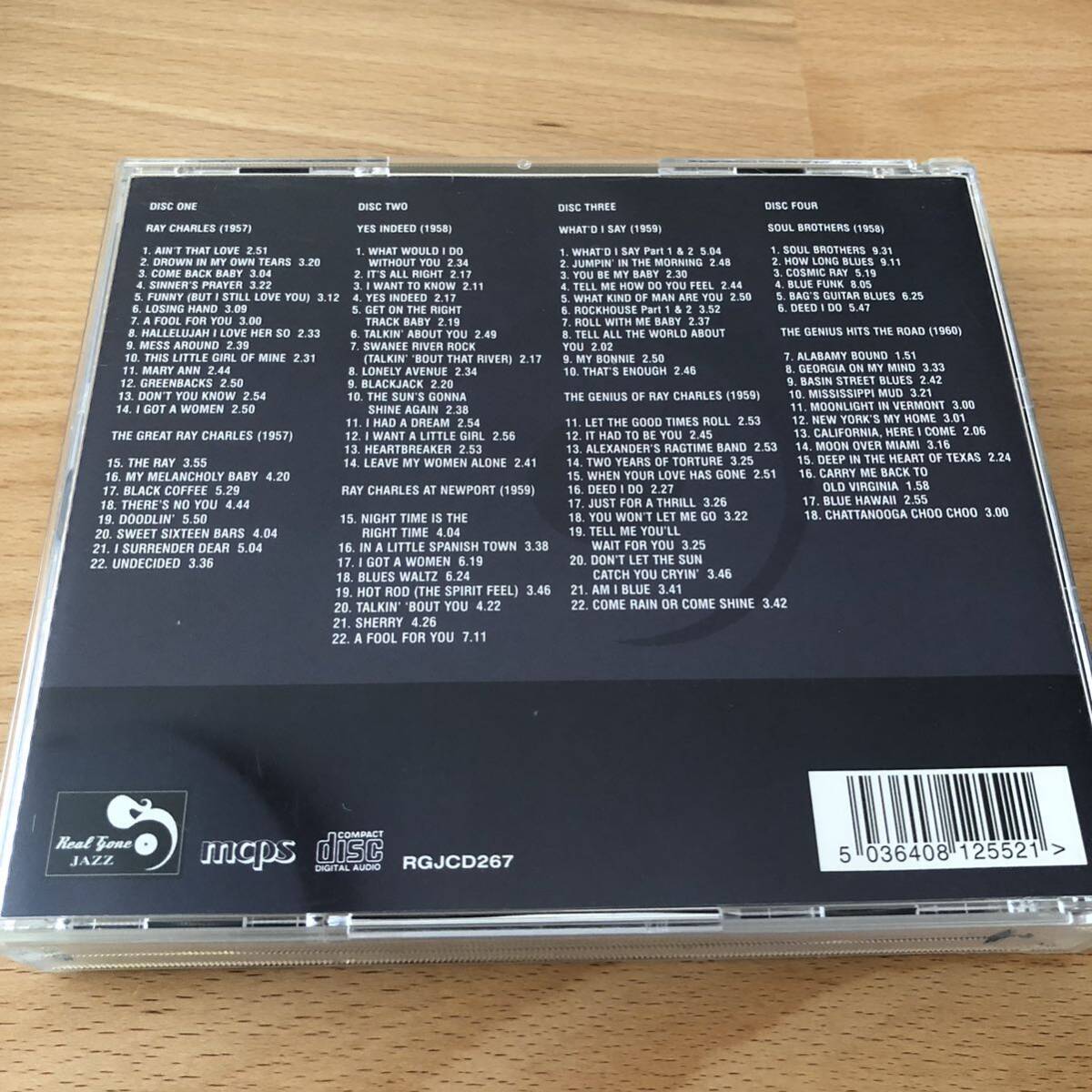 【4CD-BOX】レイ・チャールズ／EIGHT CLASSIC ALBUMS_画像2