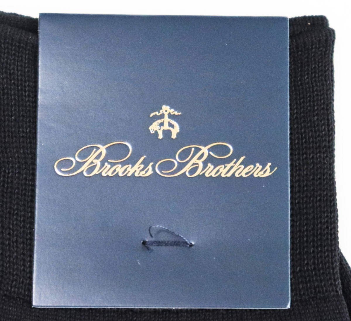 《BROOKS BROTHERS ブルックスブラザーズ》新品 ロゴ刺繍入 ビジネスソックス3足セット 靴下 25~26cm プレゼントにも