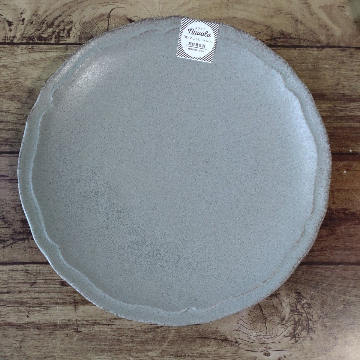 【2枚】新品 日本製 美濃焼 ヌヴォラ リンカ 大皿 プレート ディナー皿 パスタ皿 北欧 アンティーク お好きな方に