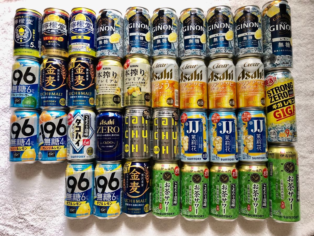 お酒 まとめ売り 【サワー  チューハイなど】 38本 