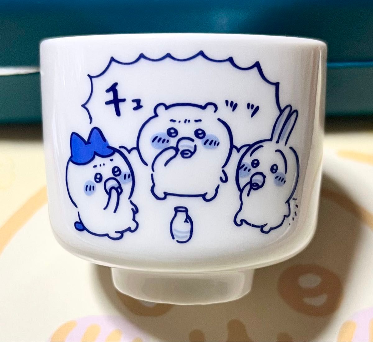 ちいかわ　スタンドライト　うさぎ　ちいかわおちょこ　チュッッ　セット