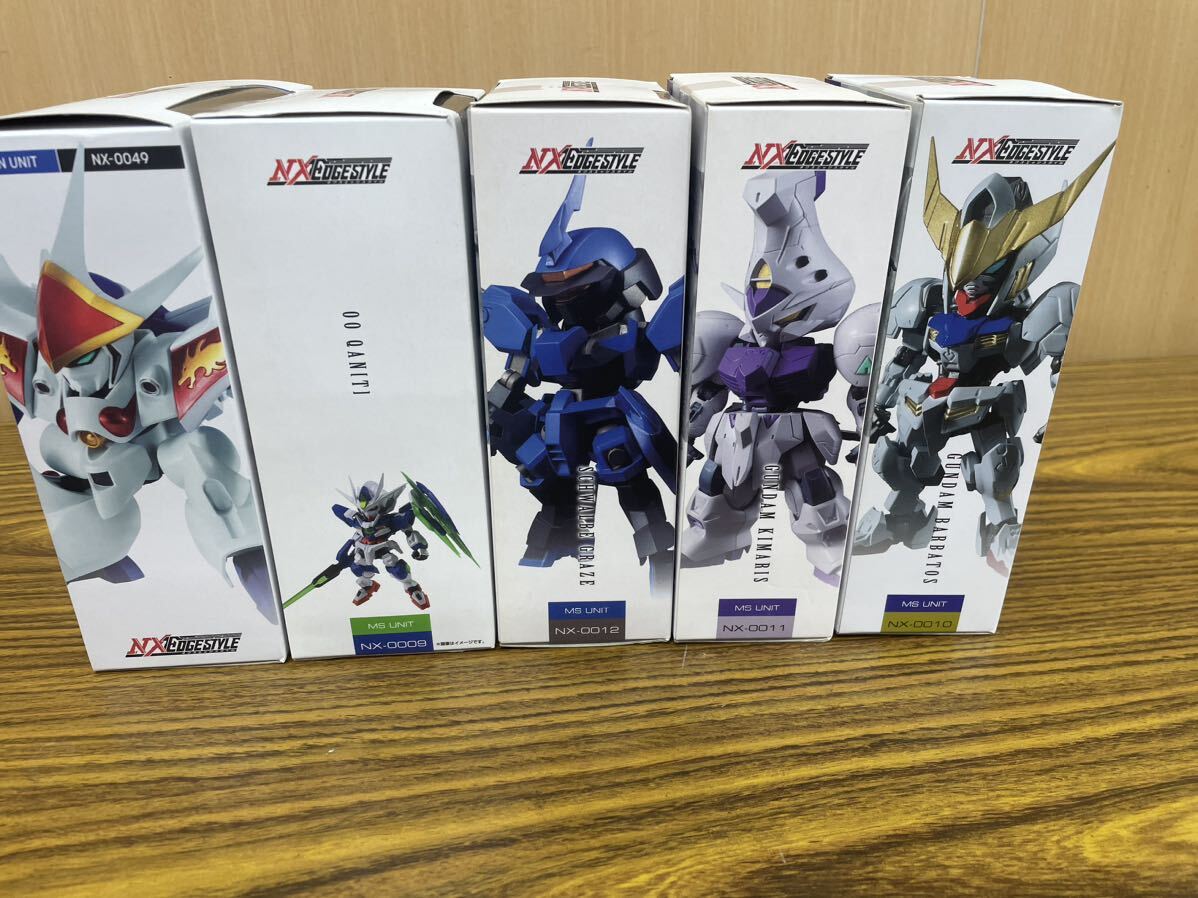 未開封 ネクスエッジスタイル NXEDGE STYLE ガンダムバルバトス ダブルオークアンタ ガンダムキマリス グレイズ おまけ新生龍神丸の画像3