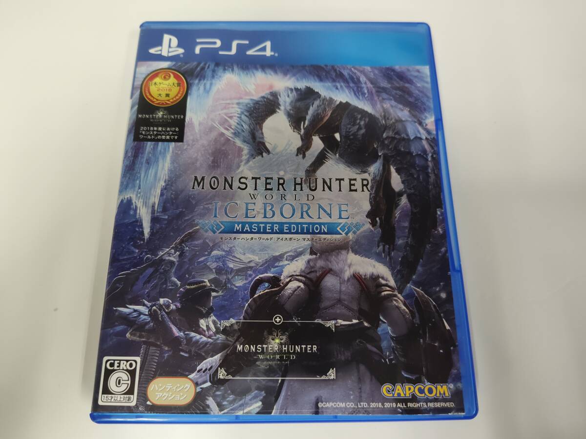 【240424-1】 PlayStation4 / PS4 / プレステ4 MONSTER HUNTER WORLD ICEBORNE MASTER EDITION_画像1