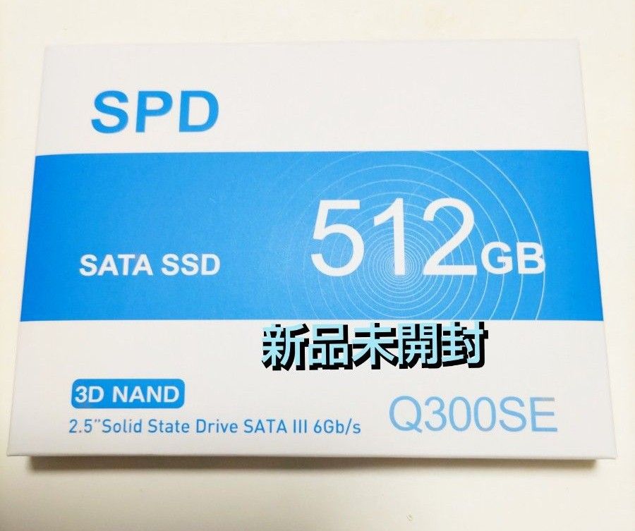 【SSD 512GB】  国内メーカー SSD 512GB  SPD Q300SE-512  内蔵用SATA  PS4対応 新品