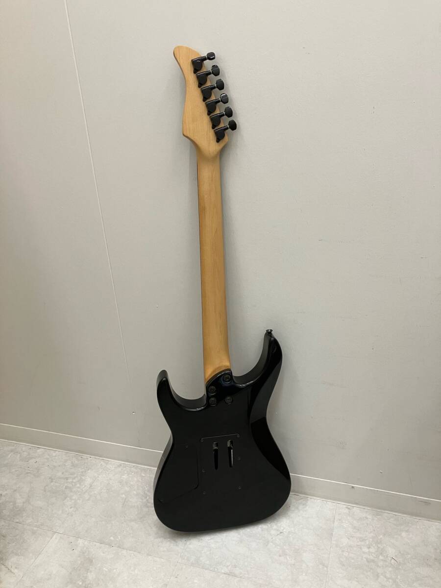 #1570 FERNANDES/フェルナンデス エレキギター 黒 ソフトケース付き 現状品の画像2