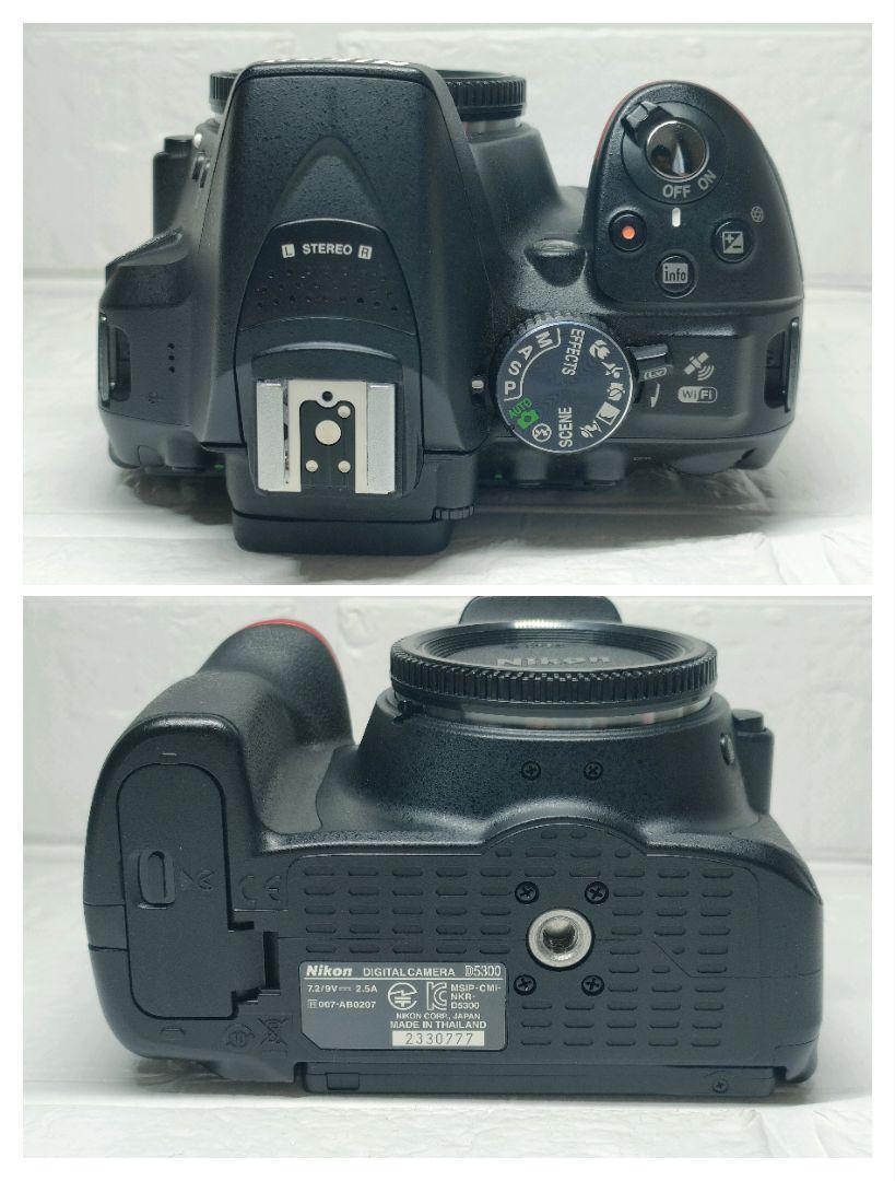 ★美品★Nikon ニコン D5300 ダブルレンズキット_画像4