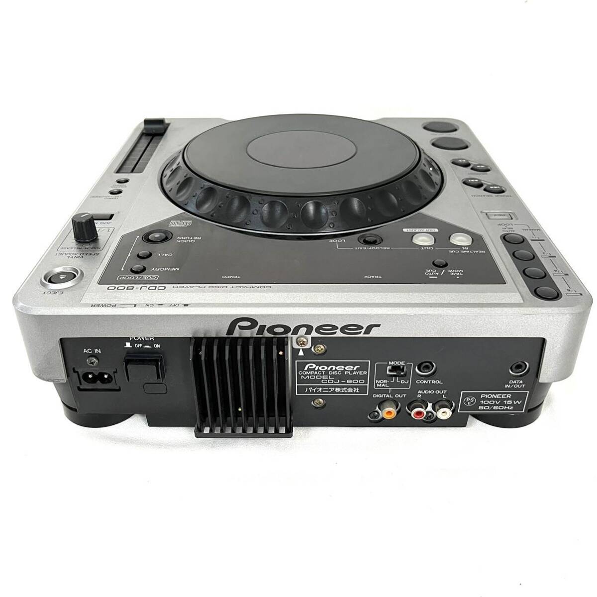 [ рабочее состояние подтверждено ]PIONEER Pioneer CD плеер CDJ-800 DJ оборудование 