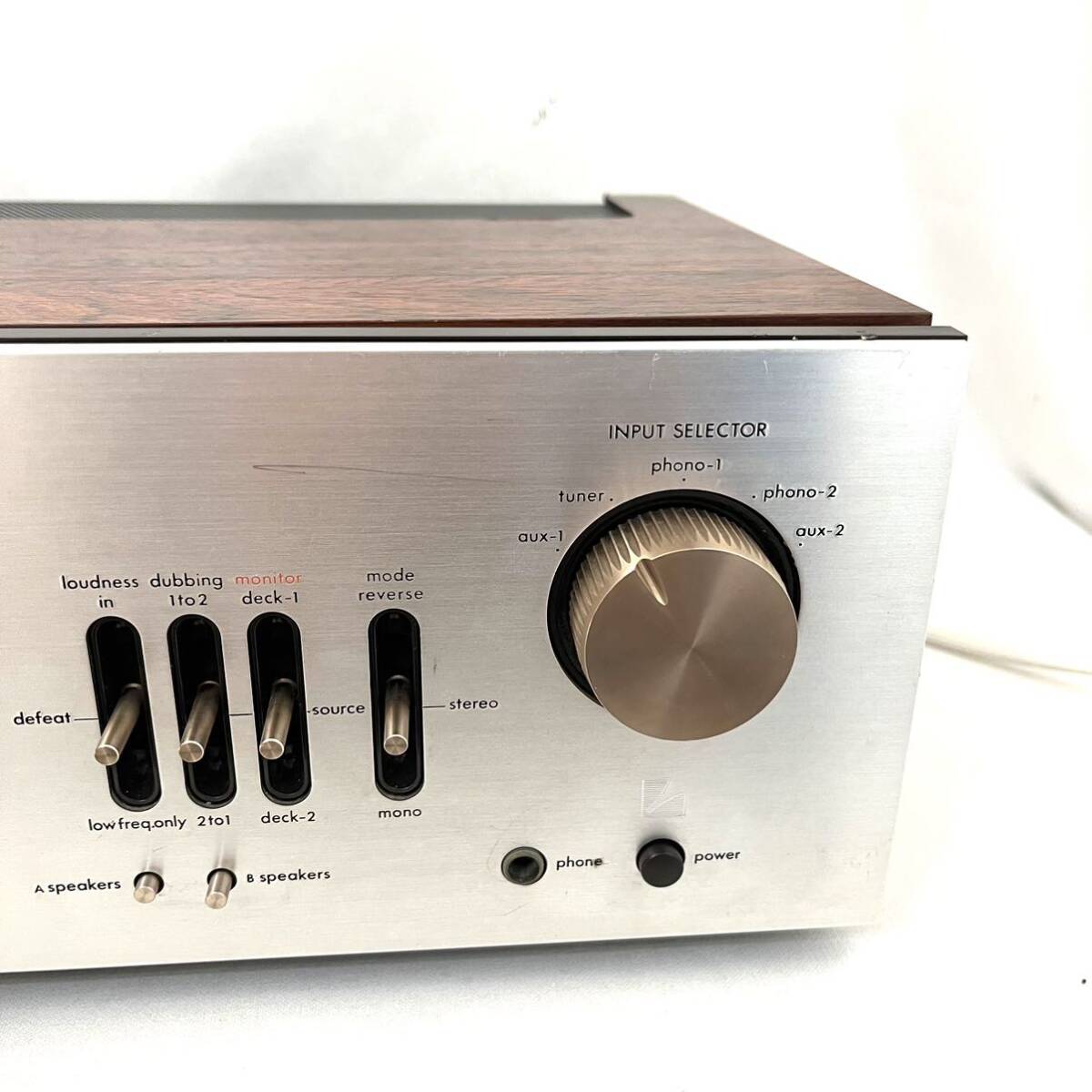 希少☆動作確認済】LUXMAN ラックスマン プリメインアンプ L-80V 希少☆動作確認済】LUXMAN ラックスマン プリメインアンプ L-80V