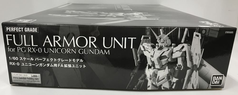 Wd304★1/60 PG RX-0 ユニコーンガンダム用 FA拡張ユニット 「機動戦士ガンダムUC」 プレミアムバンダイ限定 中古 未組立★_画像5