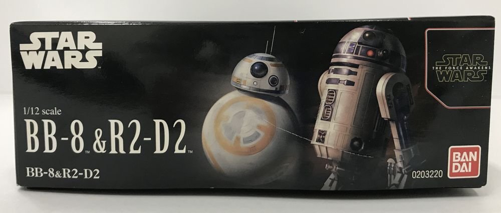 Wd329★バンダイ 1/12 BB-8 ＆ R2-D2 「スター・ウォーズ/フォースの覚醒」 中古 未組立★_画像4