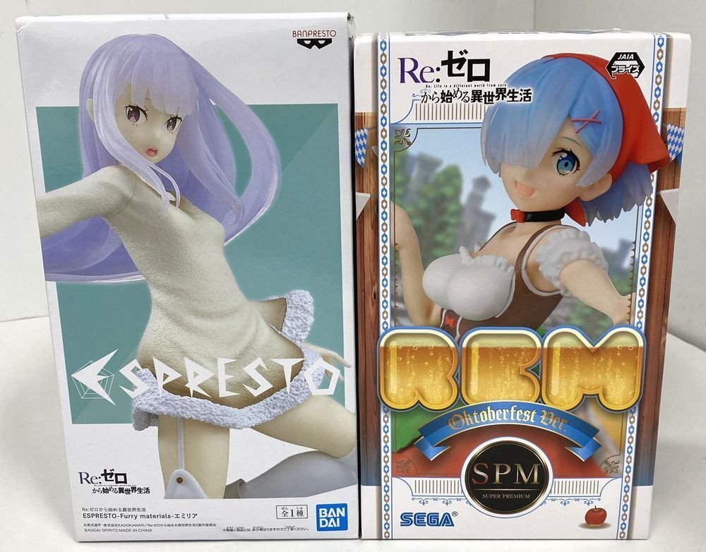 Qb059★Reゼロ 初音ミク 他 フィギュア ジャンク セット 未検品・未クリーニング 現状渡し イタミ有 中古 同梱不可★_画像4