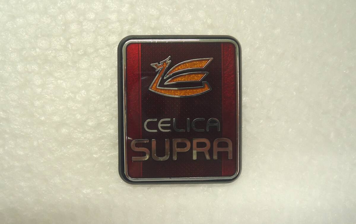 2 generation Celica XX North America Supra for * vehicle sale at that time. Toyota original bonnet to emblem 