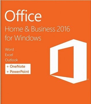Microsoft Office Home and Business 2016 for windows 1PC対応 認証完了までサポート Microsoft公式サイトからダウンロード_画像1