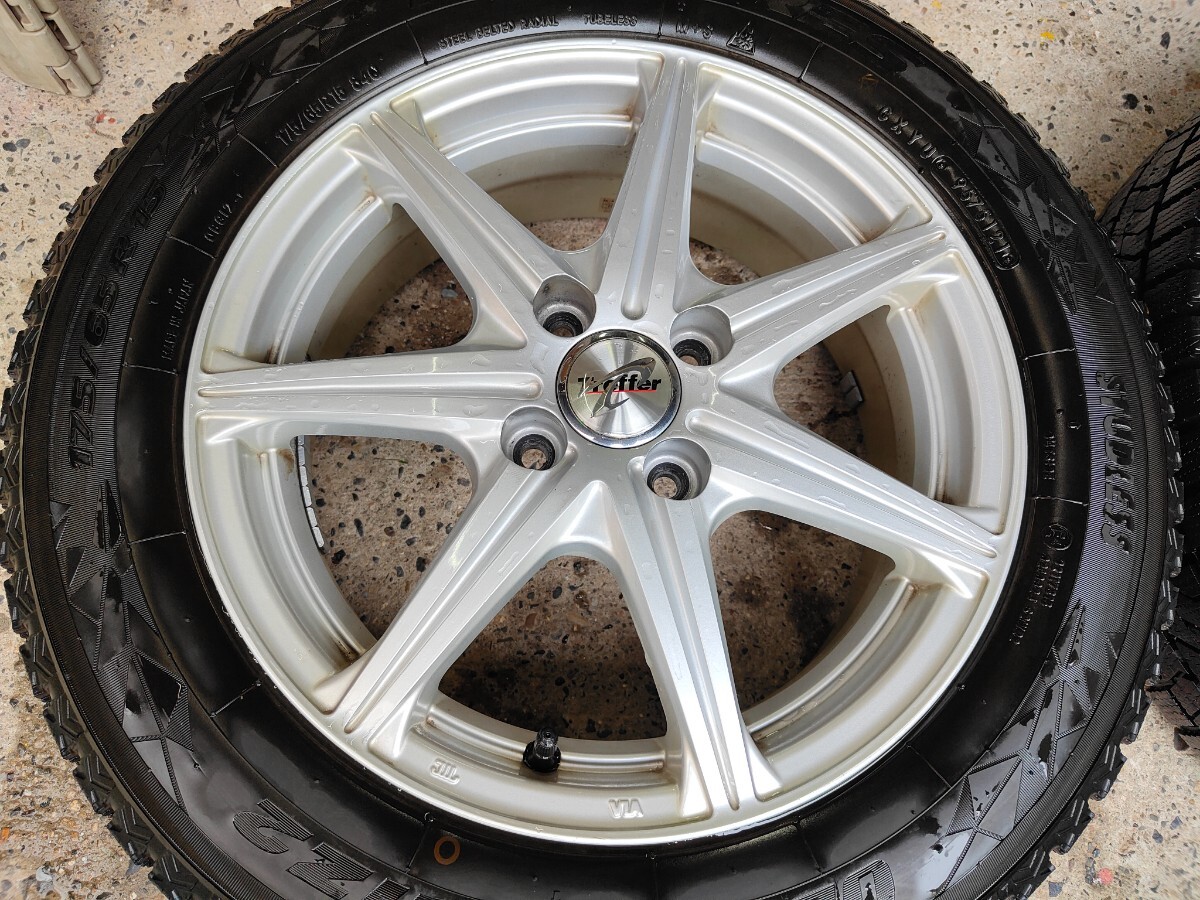 175/65R15　TOYOTIRS　GIZ2　2021年製　15インチ5,5J　＋42　PCD100　4穴　アクア　アクシオ　カローラフィルダー　フィット　スイフト　_画像5