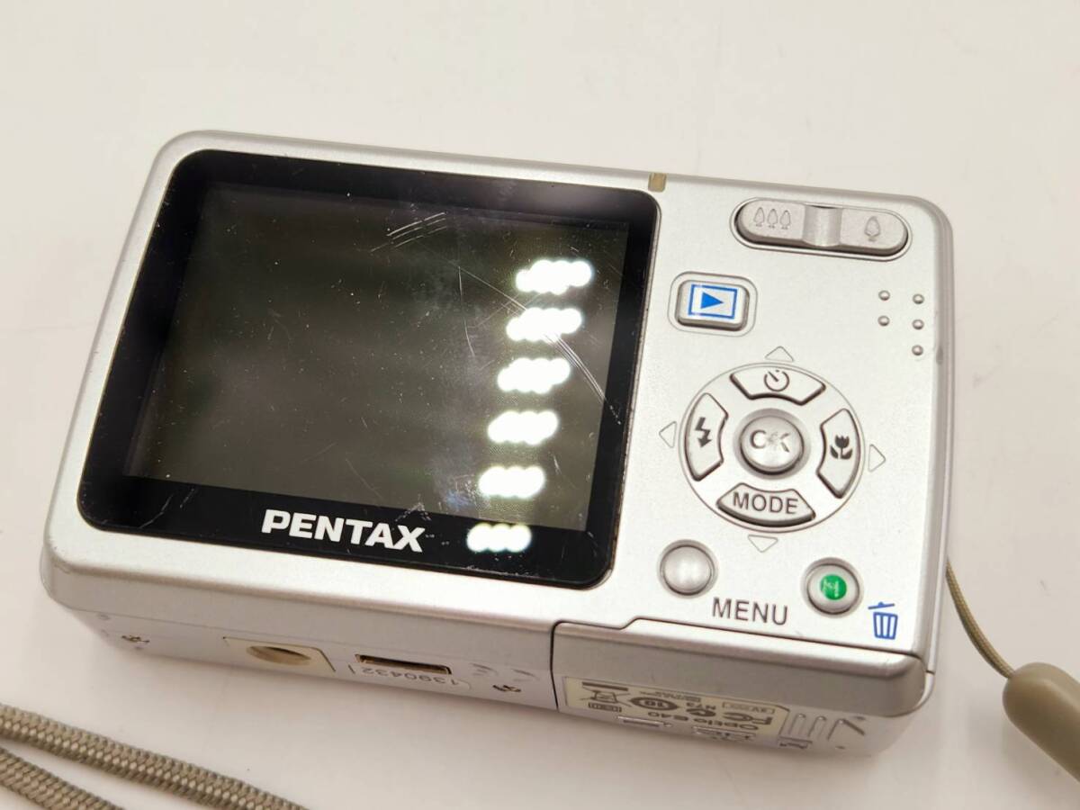 【動作確認済】PENTAX ペンタックス Optio E40 デジタルカメラ_画像4