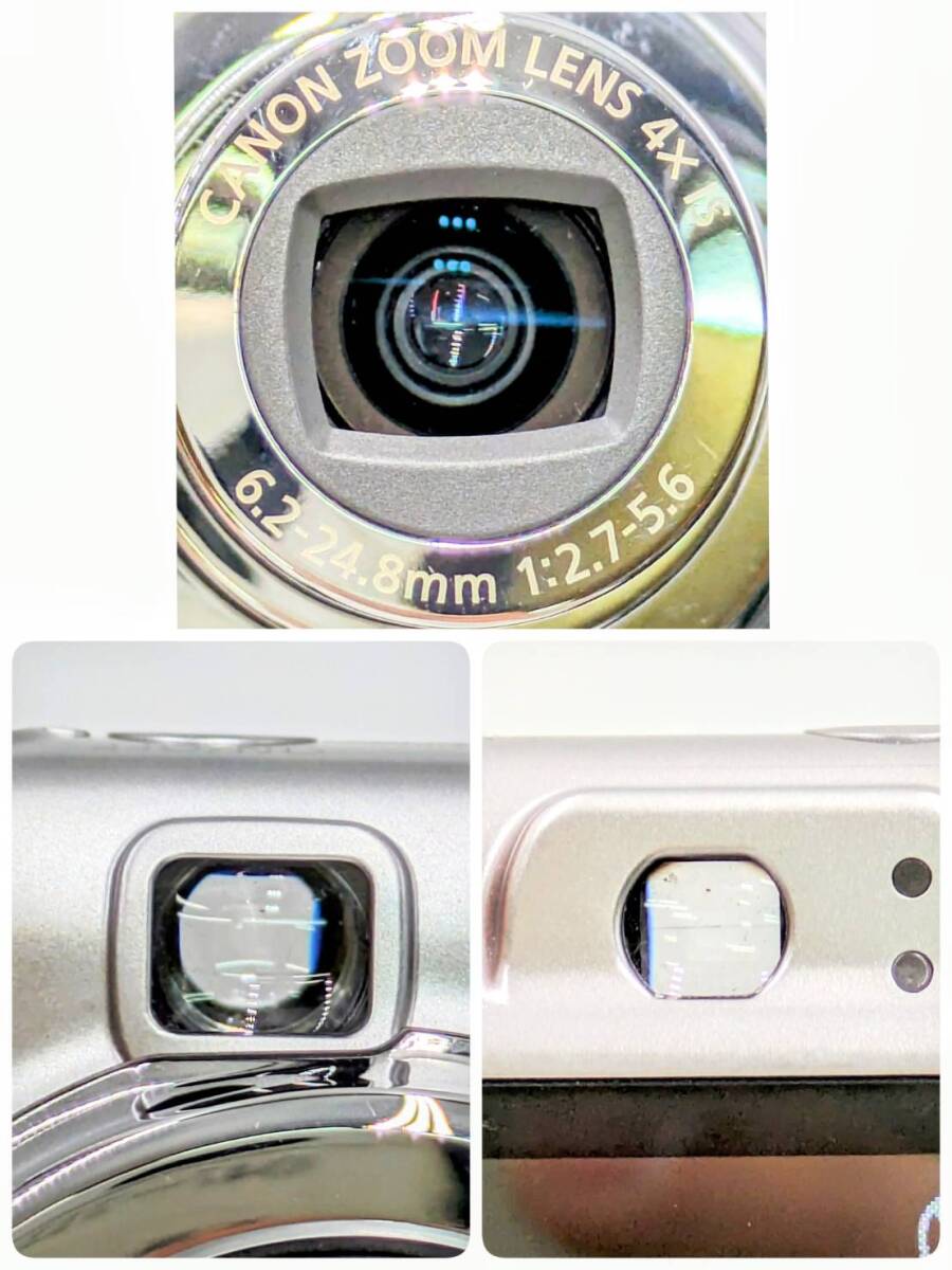 Canon キャノン PowerShot A1100 IS パワーショット デジカメ デジタルカメラ シルバー PSA1100IS(SL) コンパクトデジタルカメラ 箱付き_画像5