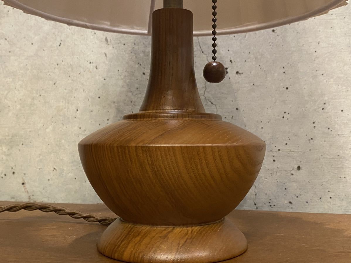 Table-lamp midcentury design/Peluna( поиск, Mid-century, Eames, Vintage,50\'s,60\'s, Северная Европа,J Wegner, дерево лампа,ACME