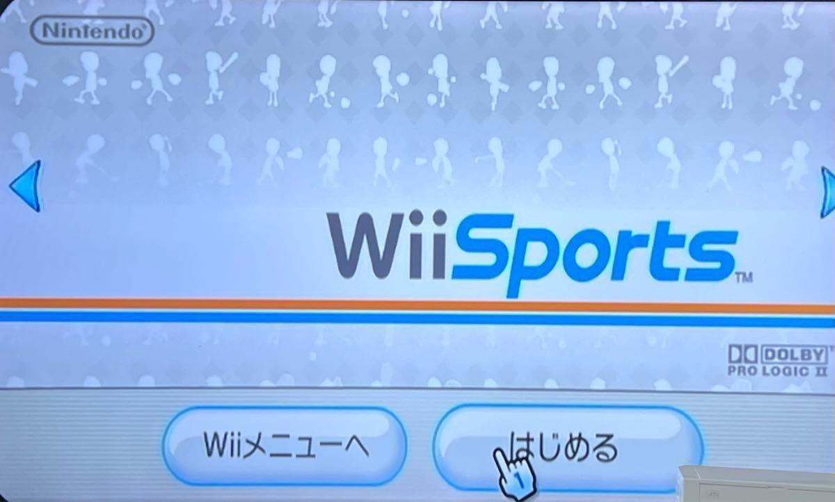 Nintendo Wii本体セット RVL-S-WD リモコン ヌンチャク ニンテンドー 任天堂 センサーバー付き 周辺機器