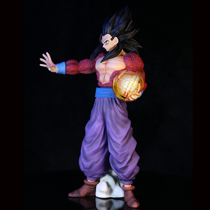 ■ ドラゴンボール ☆【超サイヤ人4 孫悟飯】■ 約28cm 1.1kg 海外限定 漫画風 PVC 箱なし_画像4