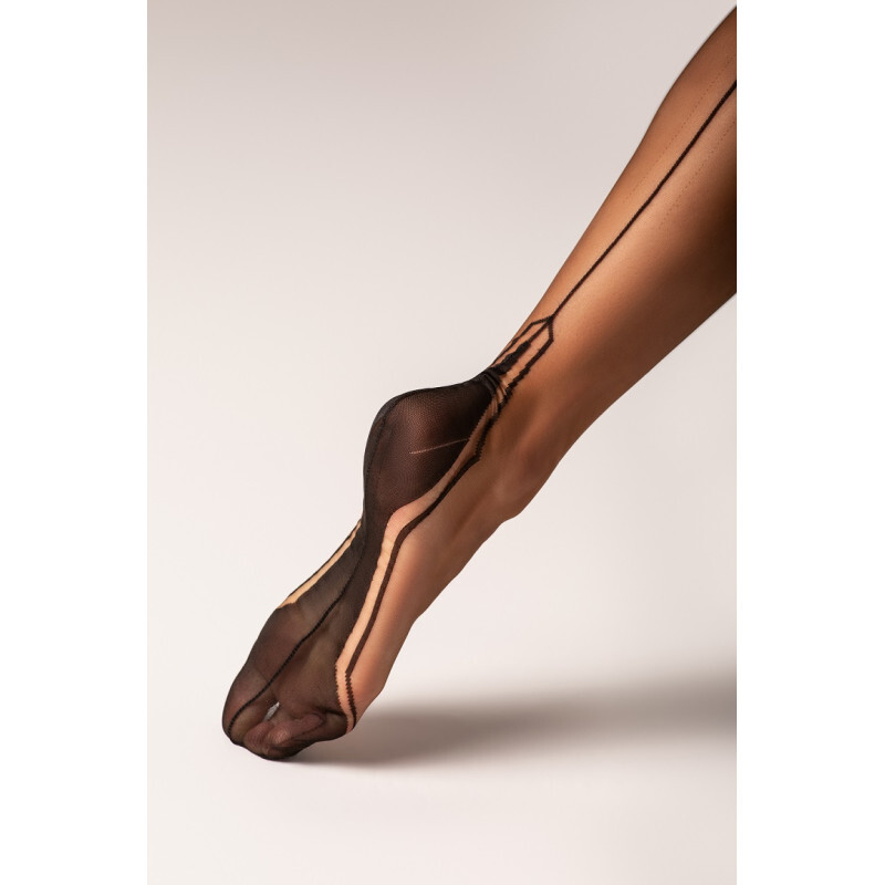 CERVIN/セルヴァン/BAS TENUE DE SOIREE/Fully Fashioned stockings/フル・ファッションド・ストッキング/フランス製/新品_画像3