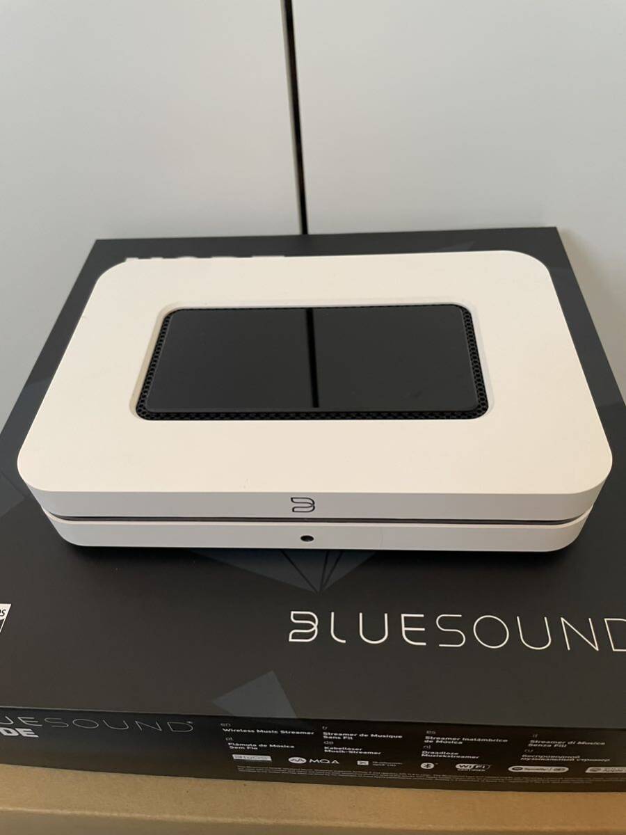 BlueSound NODE 2021 year of model white beautiful goods * original box equipped 