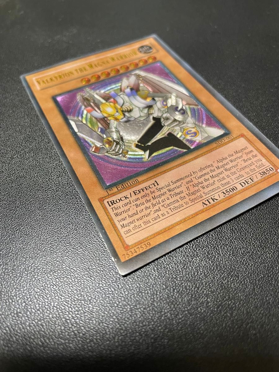 遊戯王 磁石の戦士マグネットバルキリオン SOD-001 1stEdition 遊戯王 磁石の戦士マグネットバルキリオン SOD-001 1stEdition