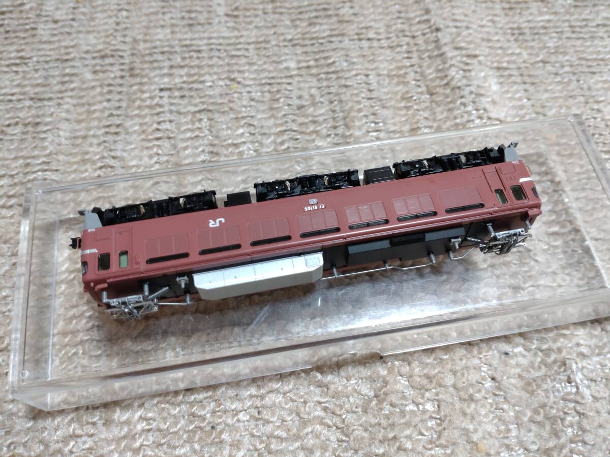 【匿名配送】TOMIX 9125 JREF81形電気機関車（敦賀運転所） 極美品の画像6