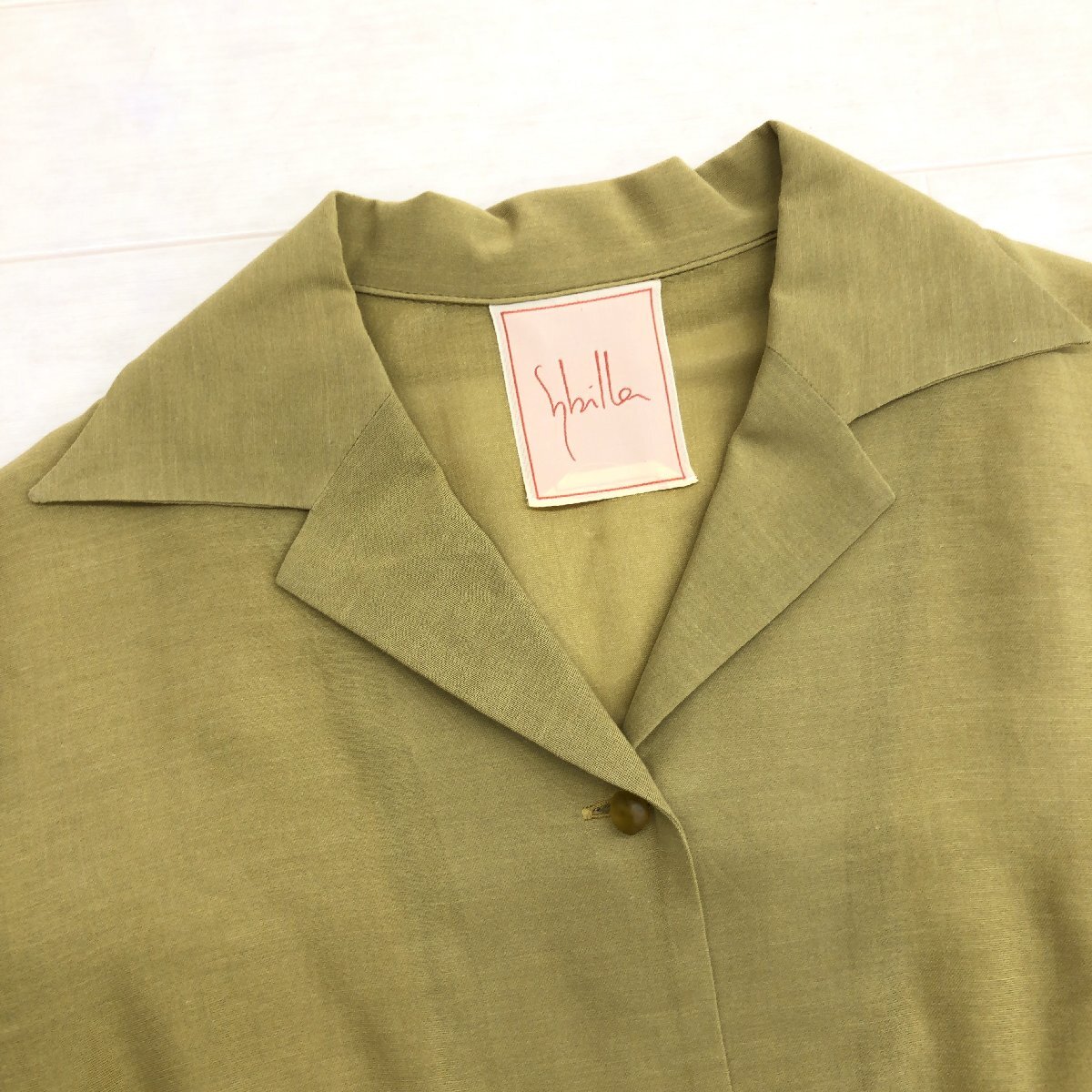  товар в хорошем состоянии  Sybilla ... ...100%  одним лотом   ансамбль   костюм  M ... цвет   light  зеленый  пиджак   сделано в Японии   весна   лето  для   внутри страны  подлинный товар    для женщин  