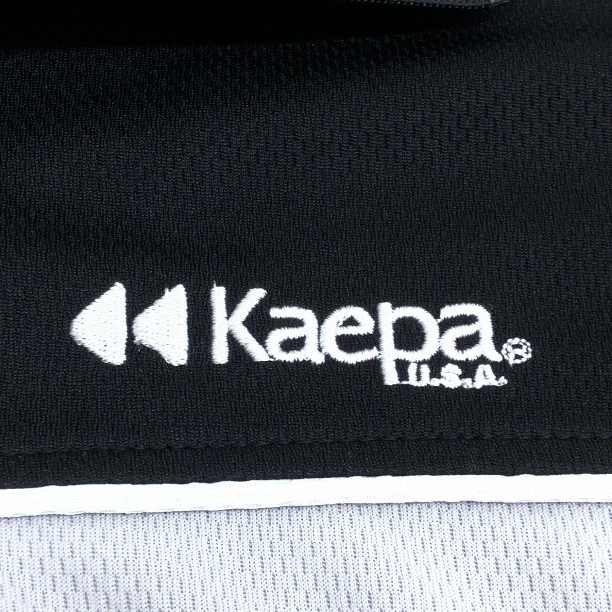 Kaepa ケイパ 吸水速乾 ドライ トレーニング ウェア 上下セットアップ M 黒 ブラック シャツ ショーツ 半袖 ジャージ メンズ 紳士_画像8