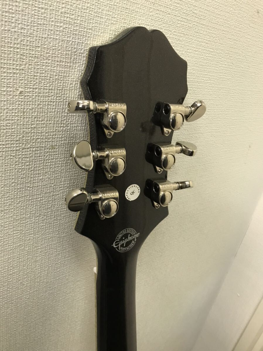 【a1】 Epiphone SWINGSTER BLACK  エピフォン エレキギター y4440 1756-55の画像3