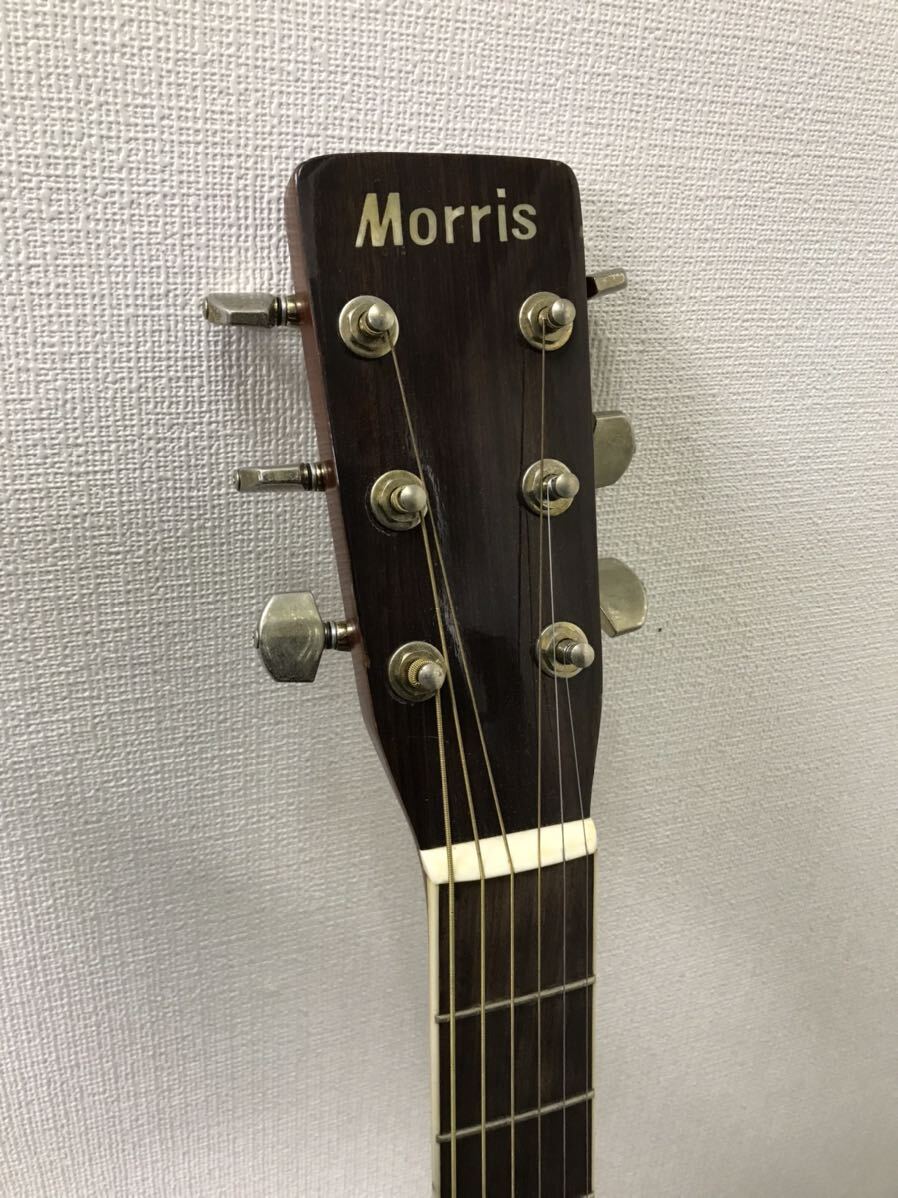 【b3】 Morris MV-701 モーリス アコースティックギター y4527 1865-11_画像2