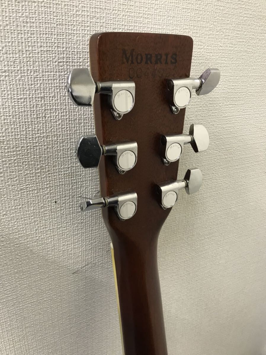 【a4】 Morris W-40 モーリス アコースティックギター　junk y4499 1865-17_画像3